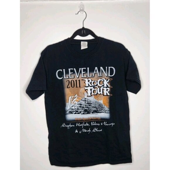 Cleveland Rock Tour 2011 Short Sleeve Band Tee Shirt Size M West Choir - Picture 1 of 4